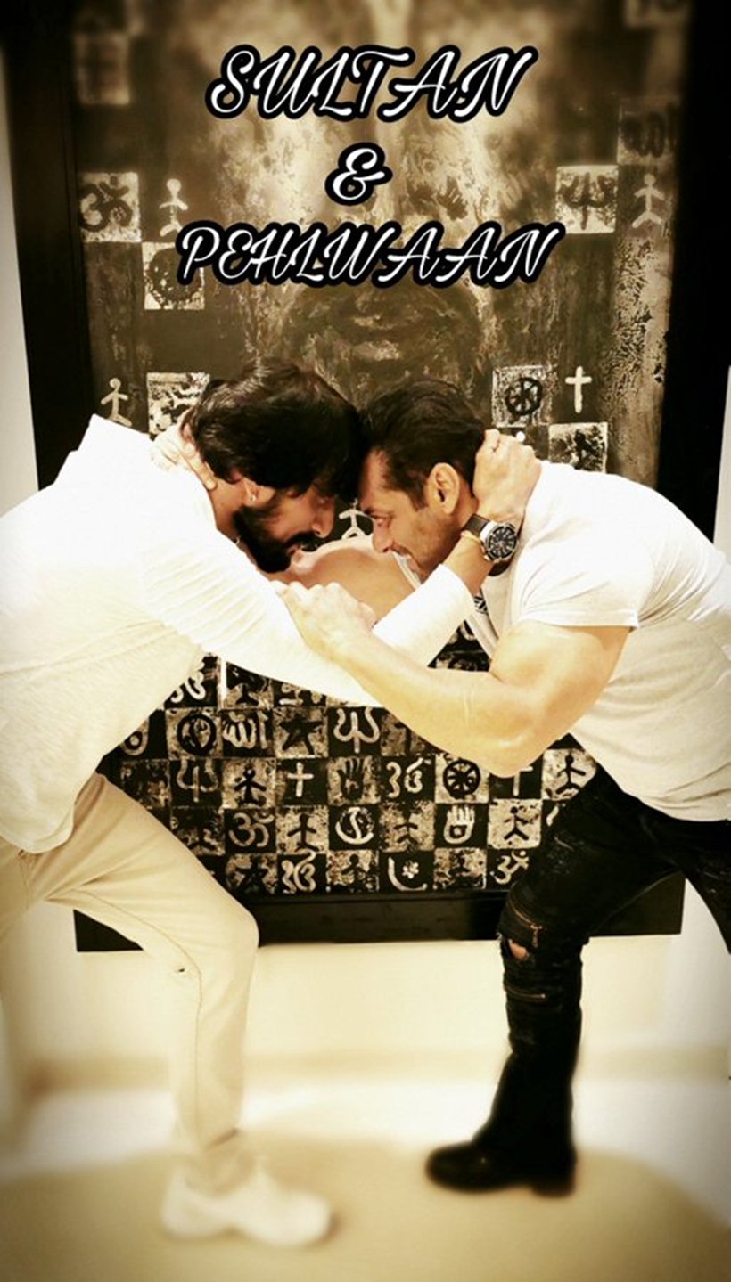 sudeep salman khan dabangg 3