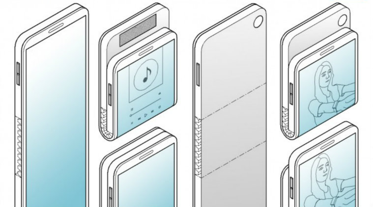Samsung, Motorola, Samsung Galaxy Fold, Motorola RAZR, Samsung new folding phone, Samsung vertical folding phone pattern