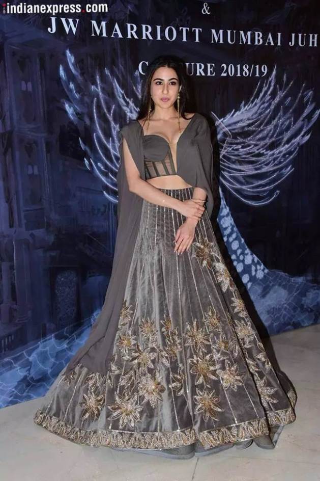 sara ali khan, sara ali khan birthday, sara ali khan birthday, sara ali khan photos, sara ali khan ethnic wear, sara ali khan birthday, sara ali khan lehenga photos, indian express, indian express news
