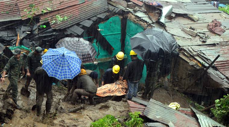 himachal pradesh rains, himachal pradesh landslides, shimla rains, shimla landslides, shimla landslide deaths