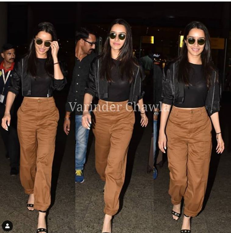 Shraddha Kapoor pics, shraddha kapoor saaho, Taimur Ali Khan, Kareena Kapoor Khan pics, Kangana Ranaut pics, Ananya Panday pics, Sara Ali Khan pics, Janhvi Kapoor pics, airport fashion, airport looks, indianexpressnews, indianexpress, celeb fashion, celeb airport looks