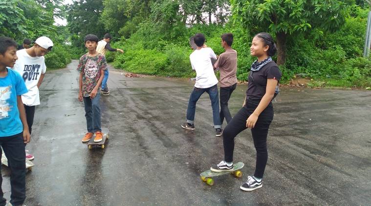Tripura skateboarding club, Skateboarding in Tripura, Tripura Hucko skateboarding club, Tripura news Indian Express