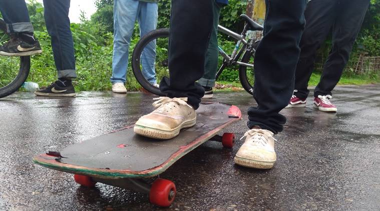 Tripura skateboarding club, Skateboarding in Tripura, Tripura Hucko skateboarding club, Tripura news Indian Express
