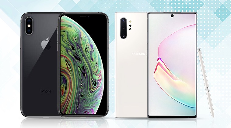 galaxy note10, samsung galaxy note10, iphone xs, apple iphone xs, iphone xs vs galaxy note10, galaxy note 10, galaxy note10 vs iphone xs, iphone xs vs galaxy note10 specs price