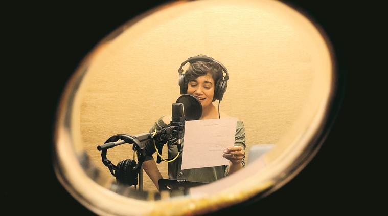 Her own voice: A day in the life of Smita Malhotra, a voice artist |  Lifestyle News,The Indian Express