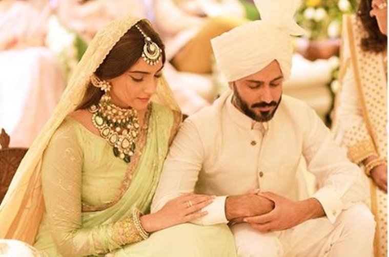 sonam kapoor wedding, monsoon bride, colours for monsoon bride, indian express