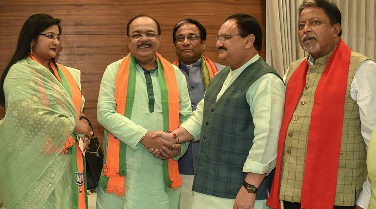 Ex-Kolkata mayor Sovan Chatterjee joins BJP, Sovan Chatterjee joins BJP, mukul roy, west bengal bjp, mamata banerjee, TMC, kolkata news, india news