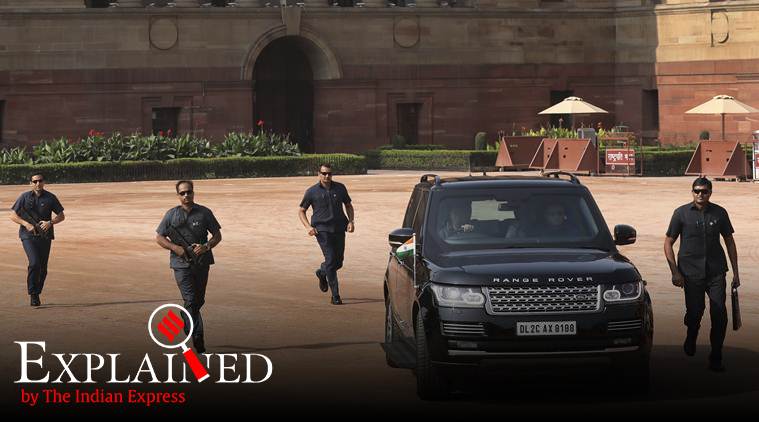 SPG - Special Protection Group  Indian Secret Service In Action