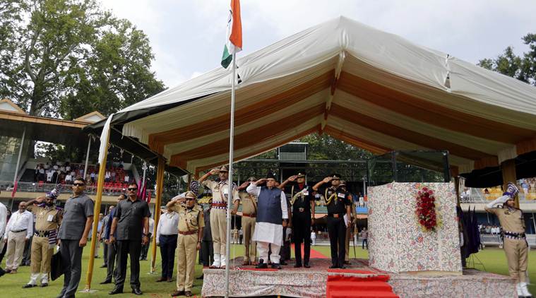 jammu and kashmir, independence day 2019, independence day in jammu and kashmir, independence day in kashmir, flag hoisting in kashmir, article 370