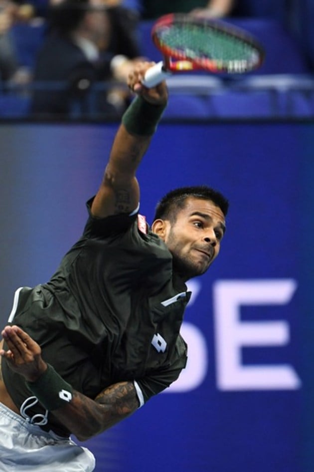 sumit nagal, sumit nagal vs roger federer, sumit nagal vs roger federer us open, sumit nagal photos, sumit nagal vs federer photos, us open, tennis news