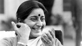 Sushma Swaraj, First death anniversary of Sushma Swaraj, S jaishankar remembers Sushma Swaraj, Sushma Swaraj tributes, India news, Indian express