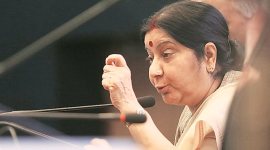 Sushma Swaraj’s daughter meets Harish Salve, fulfils BJP leader's promise