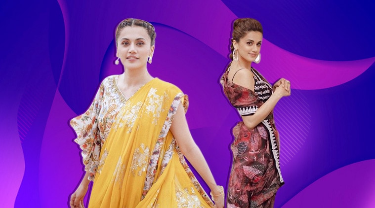 Taapsee Pannu, mission mangal, Taapsee Pannu, mission mangal, Taapsee Pannu, mission mangal promotions, Taapsee Pannu mission mangal promotions, indian express, indian express news