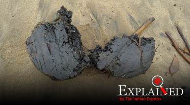 Explained: What are the big, black oil-emanating tarballs seen on Mumbai's beaches?