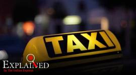 taxi 759 goa taxi aggregators, goa taxi strike, taxi srike goa, taxi strike in goa, goa tourism, goan tourism, goa chief minister, pramod sawant, GoaMiles, GoaMiles taxis, GoaMiles taxis in goa, express explained, Indian Express