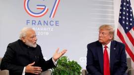 narendra modi leaves for us, modi US trip, howdy modi event, india us relations, modi trump relations, modi in us talk jammu kashmir, indian express news