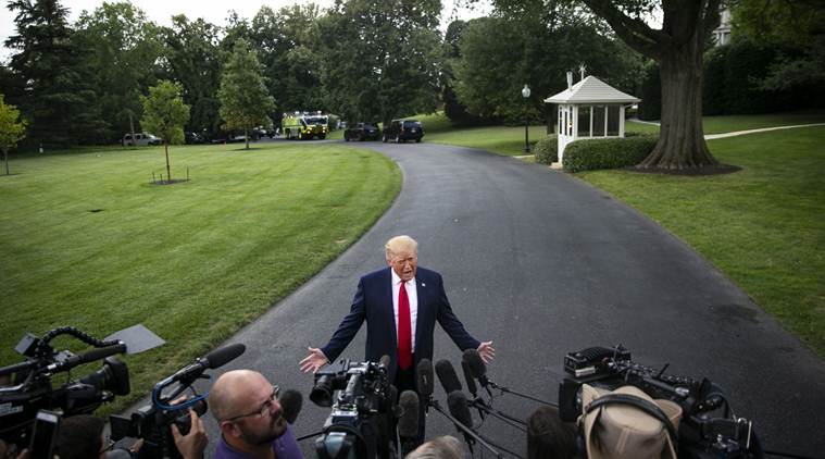 trump hong kong, donald trump, us president hong kong, hong kong protests, trump hong kong protests, indian express, world news