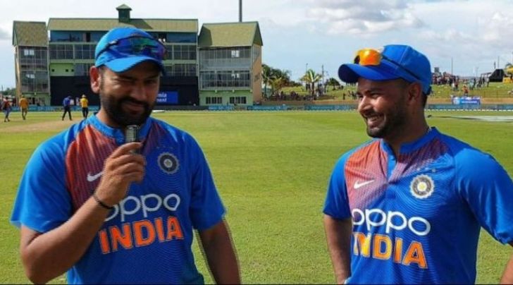 Rohit Sharma and Rishabh Pant