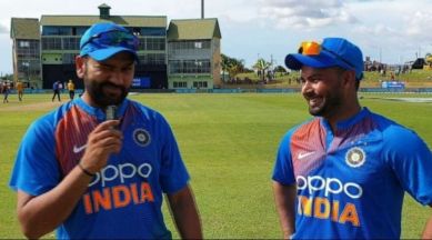 Rohit Sharma and Rishabh Pant