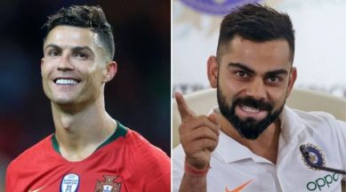 Virat Kohli's response to the question of what he would do if he awoke as Cristiano Ronaldo is brilliant.