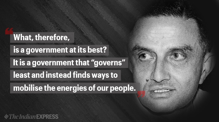 vikram sarabhai, indianexpress.com, indianexpress, space science, father of indian space program, ISRO, birth centenary, sarabhai100, SarabhaiCentenary,
