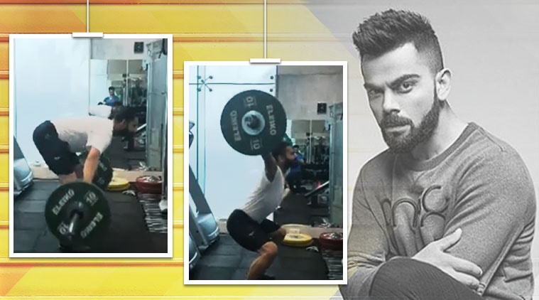 Virat Kohli, Virat Kohli fitness videos, Virat Kohli twitter, Virat Kohli fit body, indianexpress.com, indianexpress,