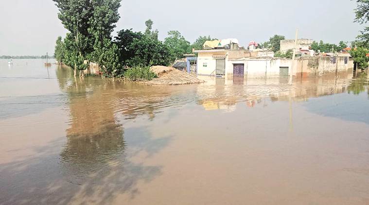Punjab floods: For two villages on Sutlej’s banks, a sea of loss