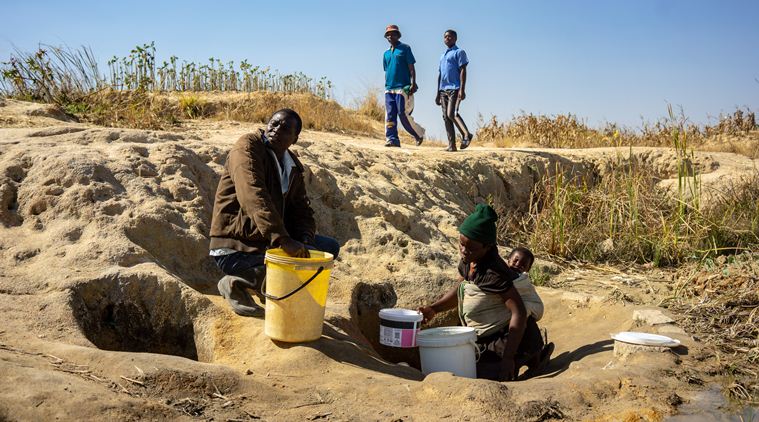 Zimbabwe water crisis, Drought in Zimbabwe, Climate change water reserves, Zimbabwe water level, Harare water shortage, 