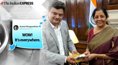 anand ranganathan mysore pak, Kannada News Channels Mysore Pak GI Tag tweet, Anand Ranganathan Sitharaman viral post, mysore pak gi tag, twitter reactions, indian express, indian express news
