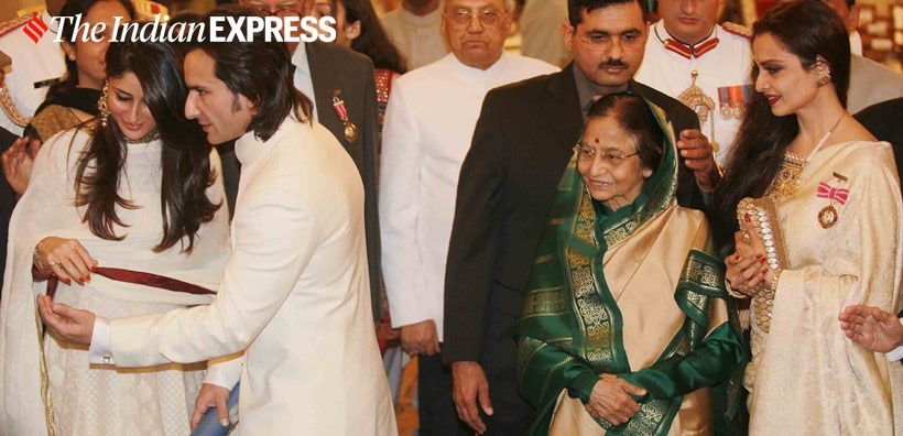 Saif Ali Khan Padma Shri Kareena Kapoor