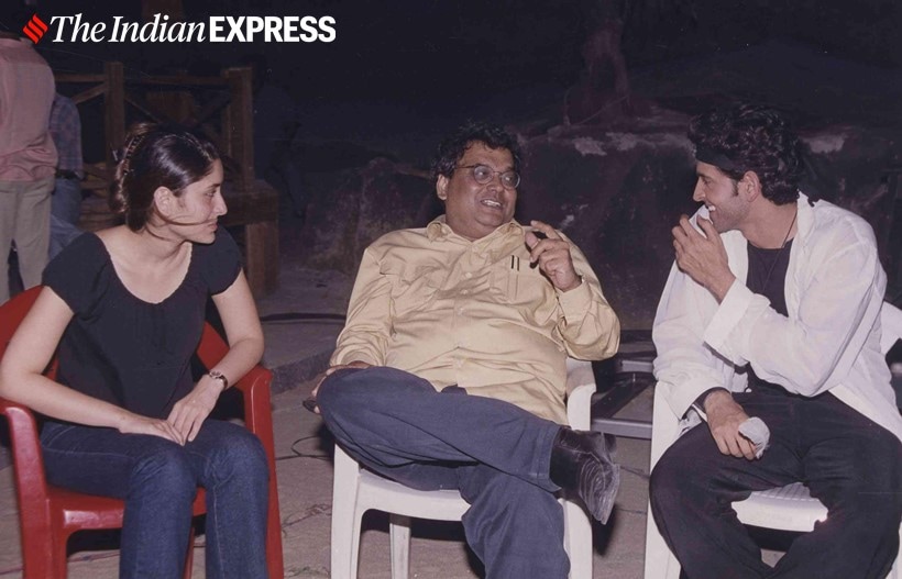 Kareena Kapoor Yaadein sets
