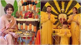 shilpa shetty, sonali bendre, arjun kapoor ganesh chaturthi celebration