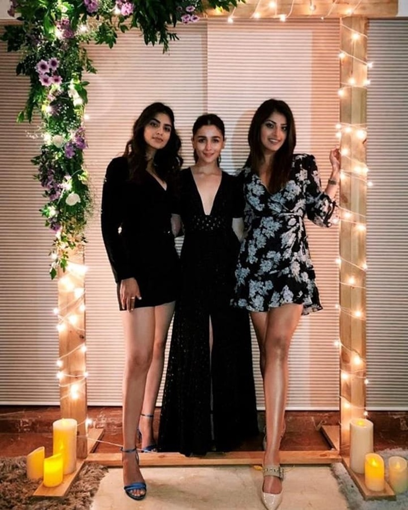 Alia Bhatt Ranbir Kapoor Vaani Kapoor At Akansha Ranjans Birthday