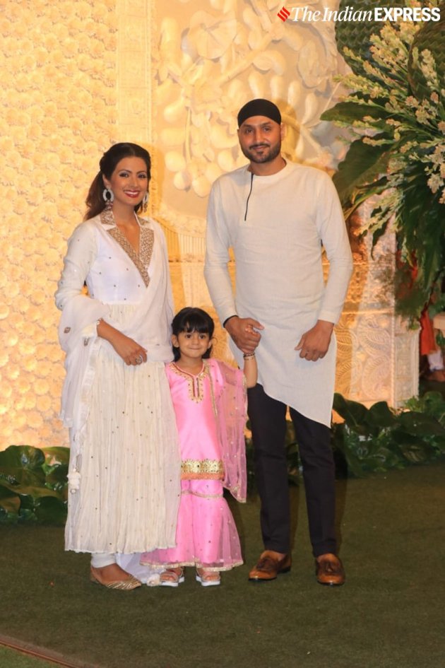 harbhajan singh at ganesh chaturthi