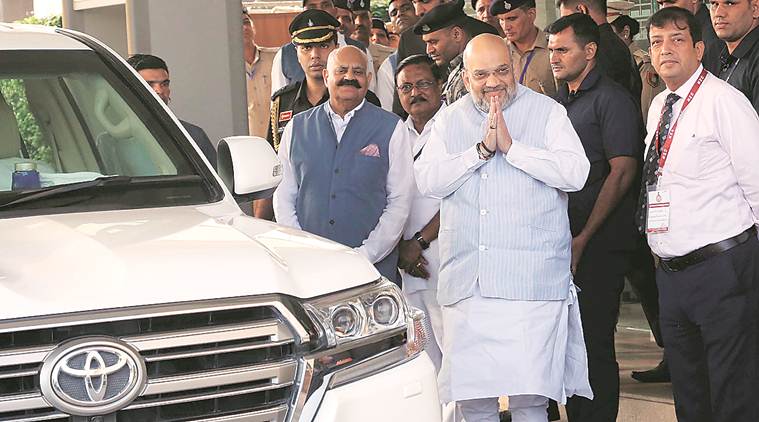 amit shah, amit shah in chandigarh, Punjab, Haryana, Punjab news, chandigarh city news, Northern Zonal Council meeting, indian express