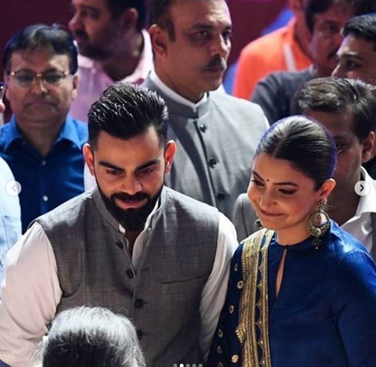 Virat kohli Anushka sharma, Anushka Sharma BCCI feroz shah kotla stadium