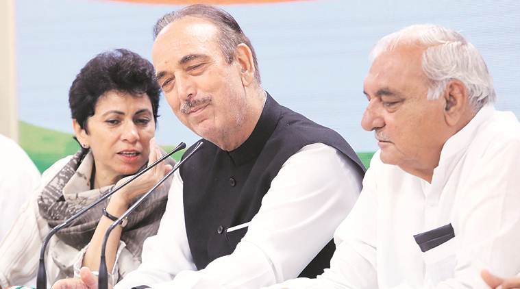 Haryana assembly elections, Haryana PCC chief Kumari Selja, Bhupinder Singh Hooda, haryana elections, elections in haryana, Manohar Lal khattar, Haryana Congres, Indian Express