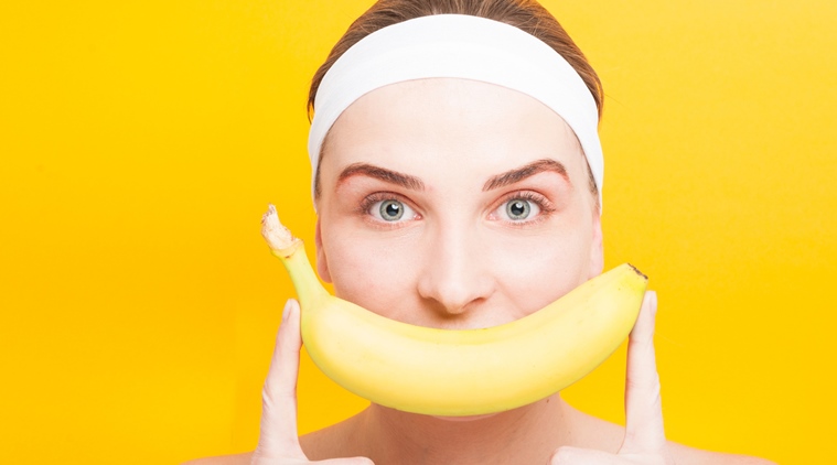 banana skincare, benefits of banana for hair, skincare benefits of banana, indian express, indian express news