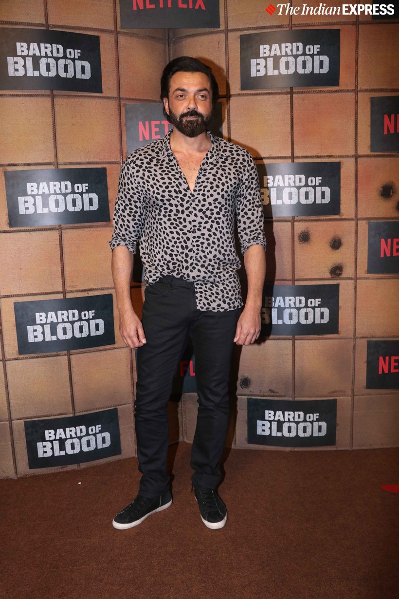 bobby deol at vard of blood screening