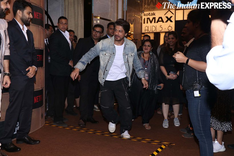 shah rukh khan at bard of blood screening
