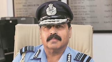RKS Bhadauria, Rakesh Kumar Singh Bhadauria, Indian Air Force, Indian Air Force chief, Chief of Air Staff, BS Dhanoa, BS Dhanoa retirement, India news, Indian Express