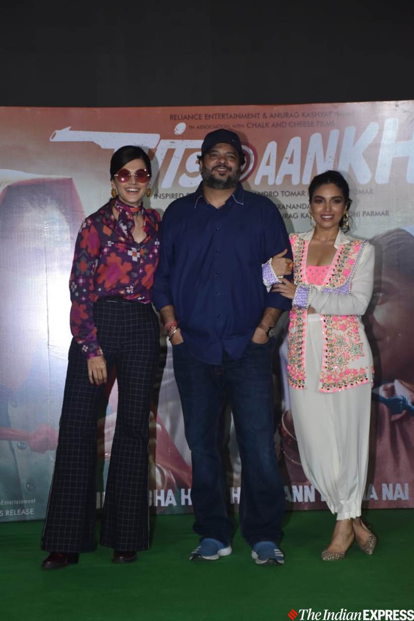 Bhumi Pednekar, Taapsee Pannu, Tushar Hiranandani