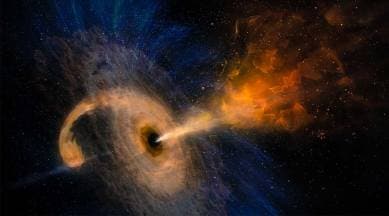 black hole, giant black hole, giant black hole discovered that should not exist, physically impossible black hole