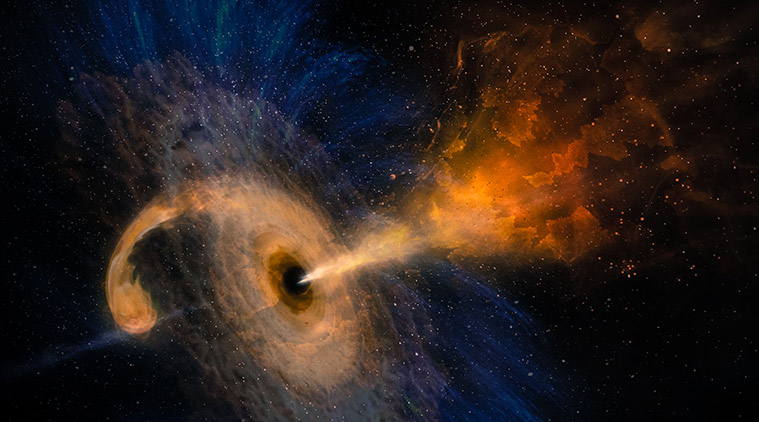 black hole, giant black hole, giant black hole discovered that should not exist, physically impossible black hole