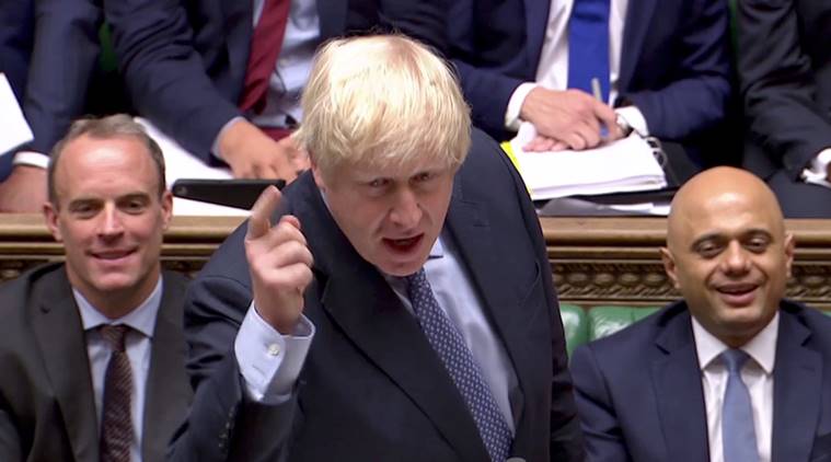 British Prime Minister Boris Johnson