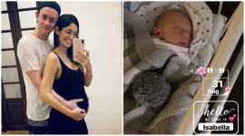 Bruna Abdullah, husband Allan Fraser welcome first child together