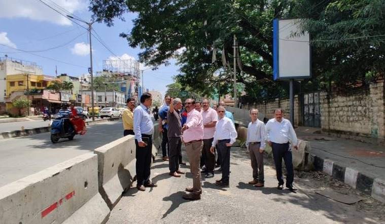 Bus-lane-Bengaluru-inspection-BBMP-DULT