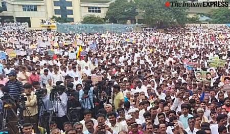 Congress-protests-DK-Shivakumar-Vokkaliga-Bengaluru