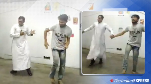 kudukku song, Love Action Drama song, kudukku song videos, father dances to kudukku song, viral videos, indian express