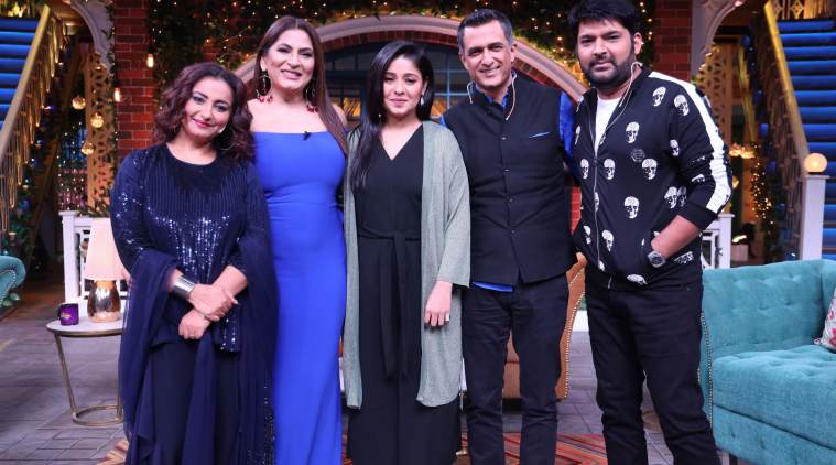 Divya Dutta, Sunidhi Chauhan, Sanajy Suri on The Kapil Sharma Show